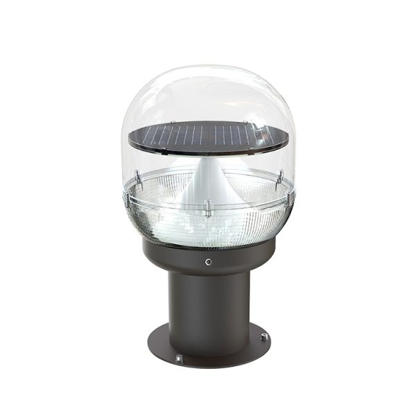 Luz de poste solar rastreador