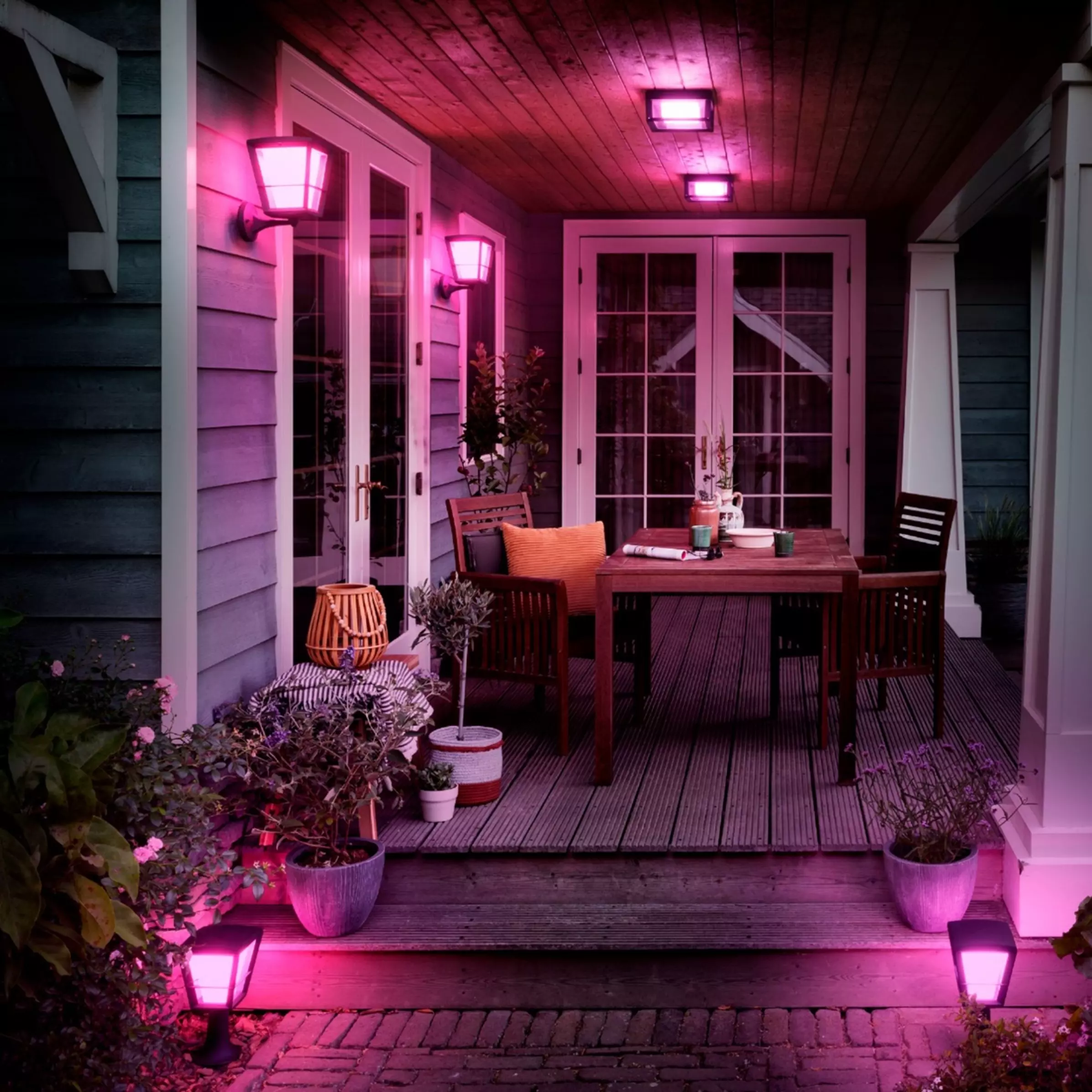 Melhor iluminação colorida externa para casa inteligente de 2023