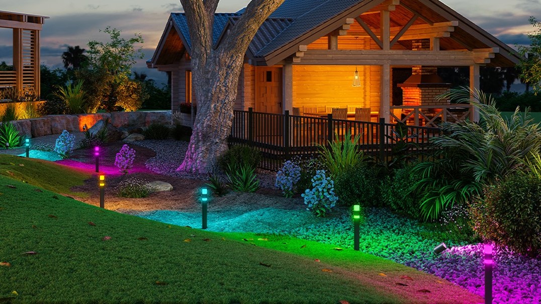 Melhor iluminação colorida externa para casa inteligente de 2023